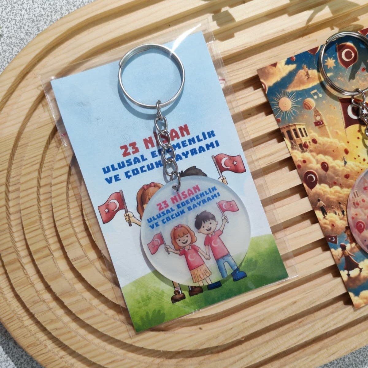 23 Nisan Hediyesi – Öğretmen Hediyesi Anahtarlık